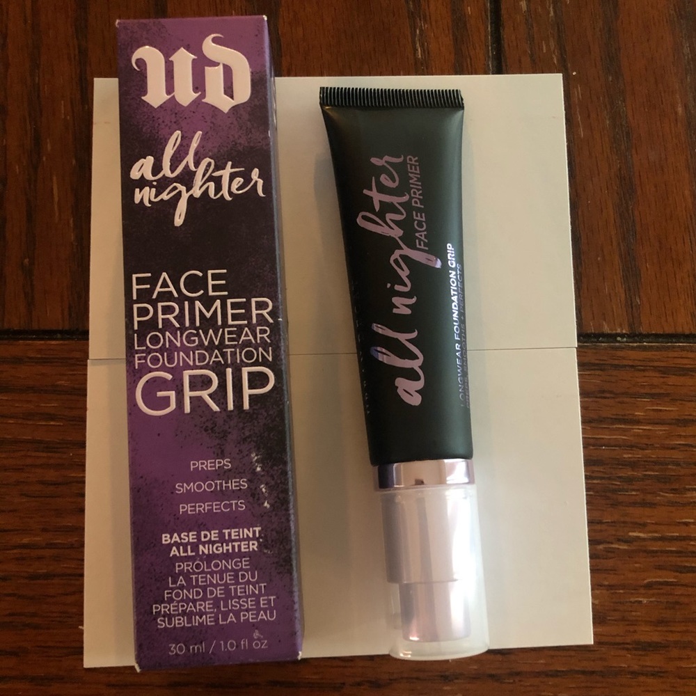 Urban Decay All nighter Face Primer Long wear Foun